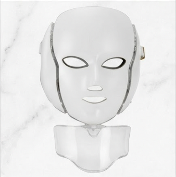 7-farvet PDT lys-terapi ansigts- og skønhedsmaskine LED til ansigt og hals